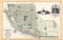 Sea Cliff Grove Map (Metropolitan Camp Ground Association), Long Island 1873